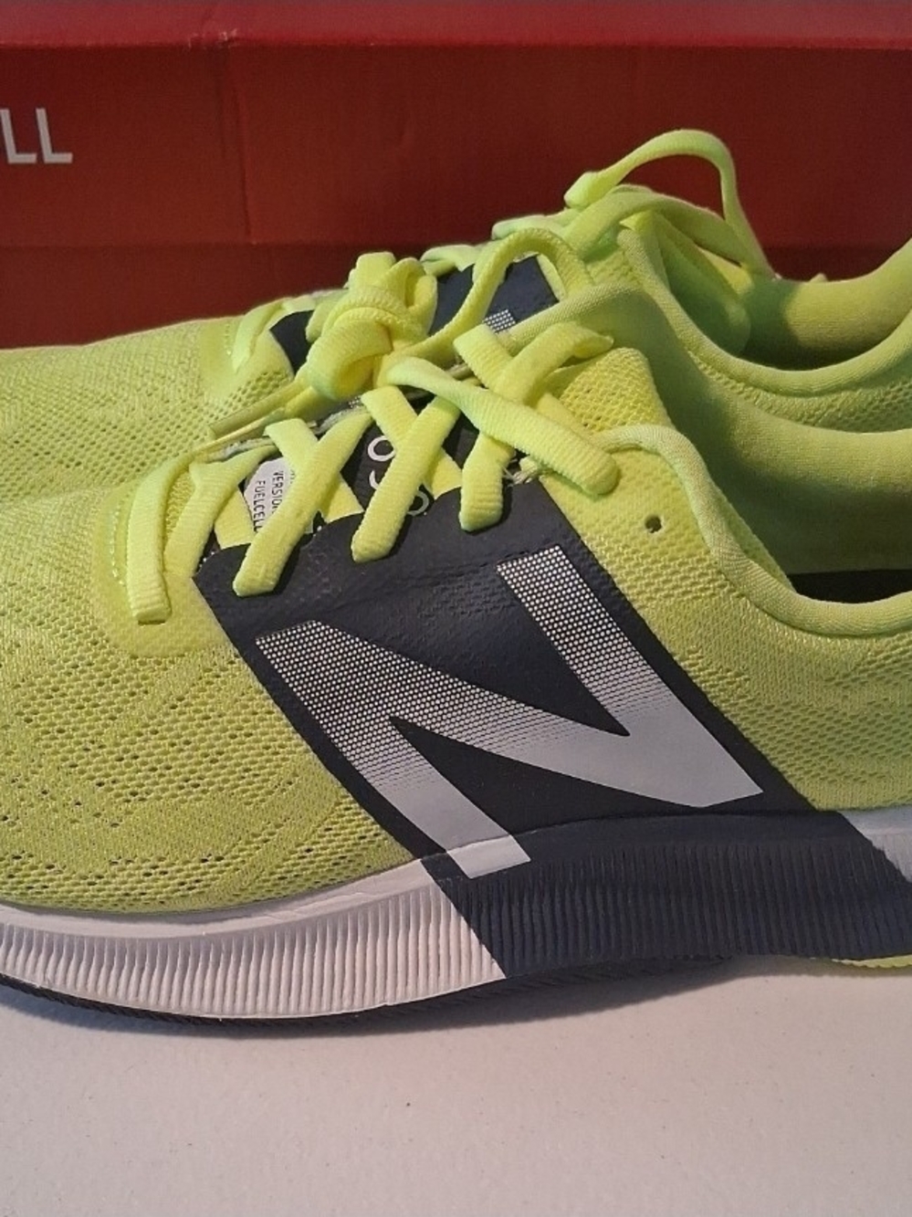 New Balance 890 Fuelcell  Neon Yellow Athletic Sneakers